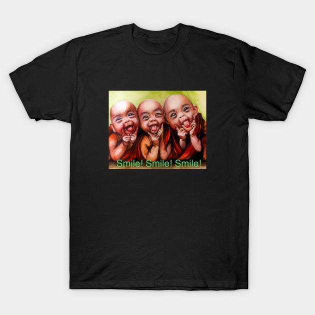 Smile T-Shirt by The artist of light in the darkness 